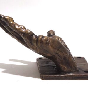 Side-2-Nick-Davis-Bronze-Hand-Coat-Hook