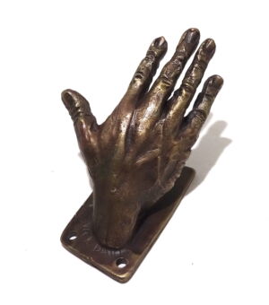 SOLD-NID054-Nick-Davis-Bronze-Hand-Coat-Hook