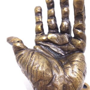 Close-Up-Palm-Nick-Davis-Bronze-Hand-Hook