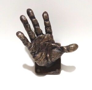 NID091 Nick Davis Bronze Hand Coat Hook