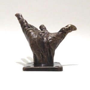 Bottom Nick Davis Bronze Hand Coat Hook