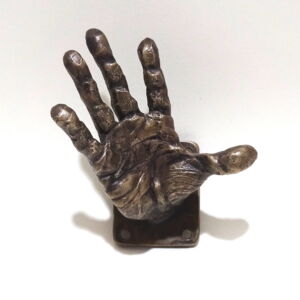 NID092 Nick Davis Bronze Hand Coat Hook