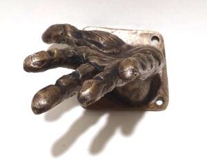 NID094 Nick Davis Bronze Hand Coat Hook