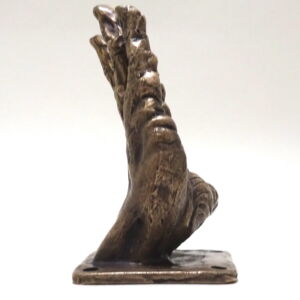 Side Nick Davis Bronze Hand Coat Hook