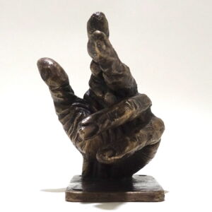 Top Nick Davis Bronze Hand Coat Hook