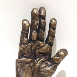 NID097 Nick Davis Bronze Hand Coat Hook