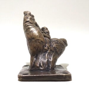 Bottom Nick Davis Bronze Hand Coat Hook