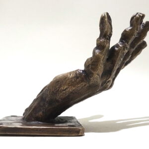 Side Nick Davis Bronze Hand Coat Hook