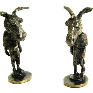 Chess Set Bronze Knights