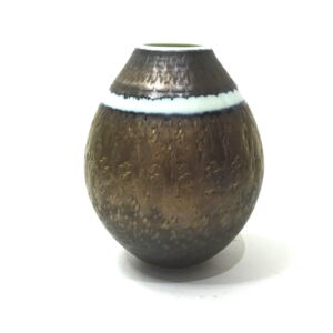 SOLD-RIB043-Richard-Baxter-Shiny-White Gold-Vase