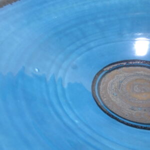 Close Up Richard Baxter Large Blue Bowl
