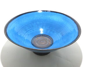 RIB086 Richard Baxter Large Blue Bowl