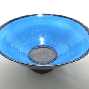 RIB086 Richard Baxter Large Blue Bowl