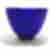 Front Richard Baxter Cobalt Loopy Bowl