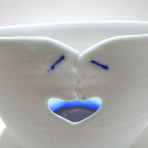 Close Up Richard Baxter White Love Bowl