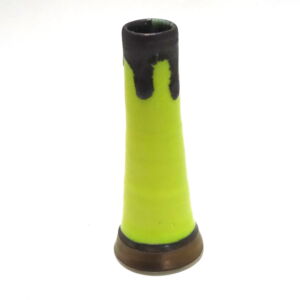 RIB099 Richard Baxter Yellow Finger Vase