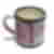 RIB100 Richard Baxter Pink Stripe Mug
