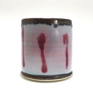 Side Richard Baxter Pink Stripe Mug