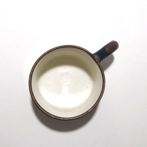 Above Richard Baxter Blue Mug