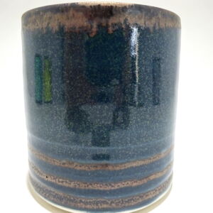 Close Up Richard Baxter Blue Mug