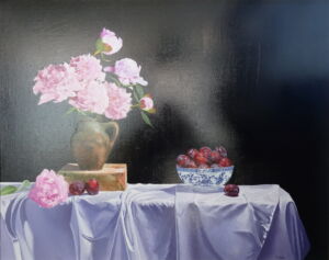 ROW022 Rob Walker Peonies Plums