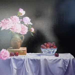 ROW022 Rob Walker Peonies Plums