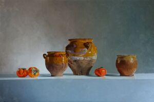 ROW031 Rob Walker Confit Pots and Persimmons