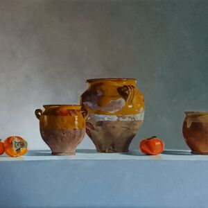 ROW031 Rob Walker Confit Pots and Persimmons