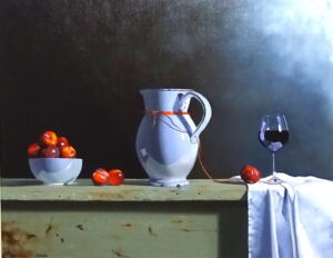 ROW039 Rob Walker White Enamel Jug