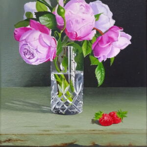 ROW050 ROSES AND STRAWBERRIES I CROPPED