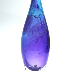 Front-Stuart-Akroyd-Tall-Elipse-Vase-Blue Purple