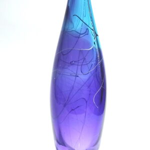 Side-Stuart-Akroyd-Tall-Elipse-Vase-Blue Purple