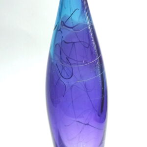 Side-2-Stuart-Akroyd-Tall-Elipse-Vase-Blue Purple