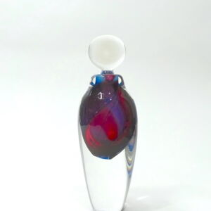 STA010-Stuart-Akroyd-Mini-Elipse-Bottle-Red-Purple