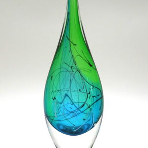 Front Stuart Akroyd Elipse Stem Vase