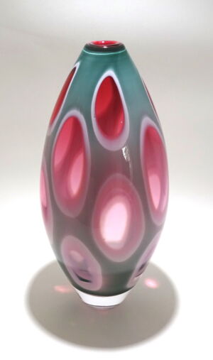 STA048 Stuart Akroyd Closed Lagoon Vase
