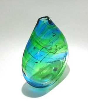 STA051 Stuart Akroyd Small Elipse Vase