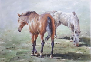 TOA007-Tony-Alcock-Summer-Horses