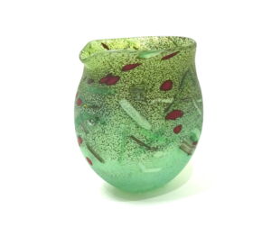 SOLD-Shakspeare-Glass-Hedgerow-Clutch-Jug-Green