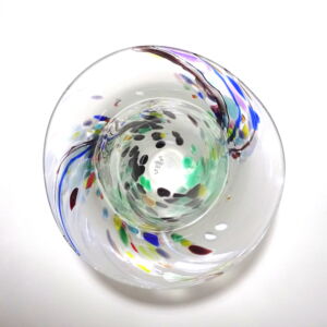 Above Shakspeare Glass Seagrass Medium Vase