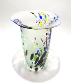 WS33 Shakspeare Glass Seagrass Medium Vase