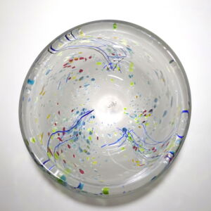 Above Shakspeare Glass Seagrass Large Bowl