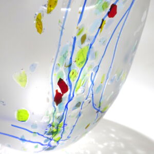 Close Up Shakspeare Glass Seagrass Large Bowl