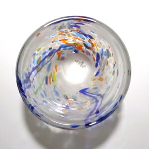 Above Shakspeare Glass Seagrass Medium Vase