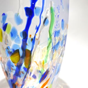 Close Up Shakspeare Glass Seagrass Medium Vase