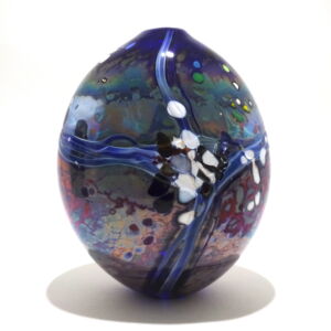 Front Shakspeare Glass Lustre Rocks Medium Closed