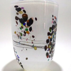 Side Shakspeare Glass White Pebble Medium Open