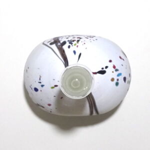 Above Shakspeare Glass White Pebble Perfume