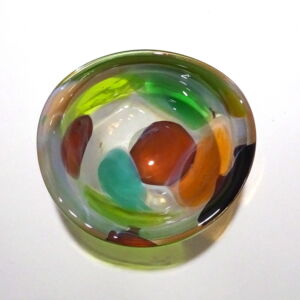 Above Shakspeare Glass Nougat Small Bowl