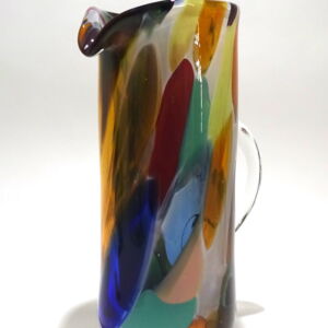 Spout Shakspeare Glass Nougat Medium Jug